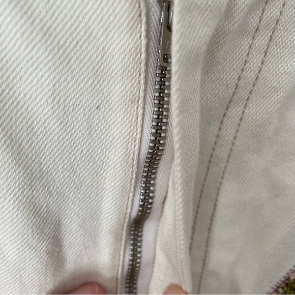 Free People Sunnies Patched Boyfriend Jeans Size 27 - Picture 5 of 10